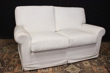 Bellissimo divano / sofa / tessuto sfoderabile / bianco due posti /ITA/ italiano