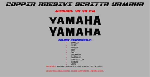 Kit coppia adesivi scritta - kit,