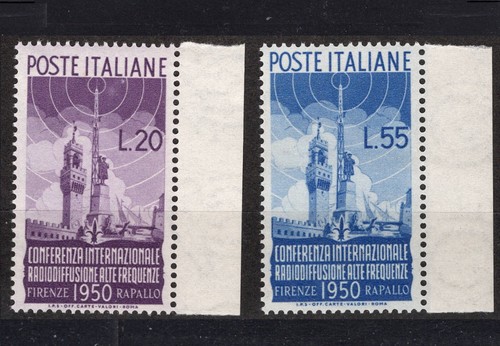 Italia 1950 radiodiffusione - italia,