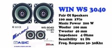Coppia altoparlanti 100mm win - altoparlanti,
