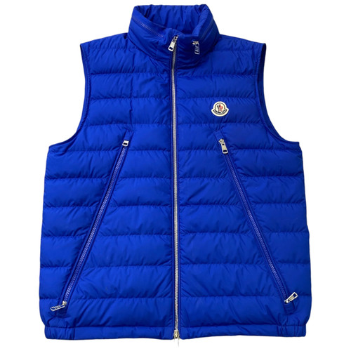 Moncler gilet uomo albyt blu - gilet,