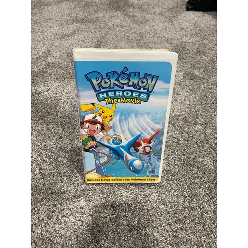 Pokemon heroes the - movie, vhs