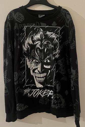 Batman joker felpa uomo media - felpa,