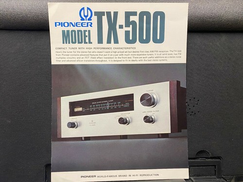 Brochure pioneer vintage - brochure, ~