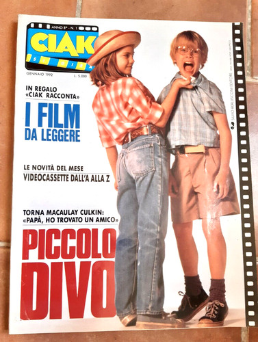 Ciak rivista 1992 culkin - 1992, (culkin