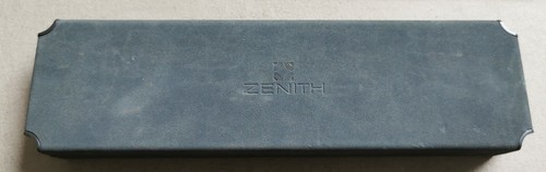 Zenith leather grey box - , no