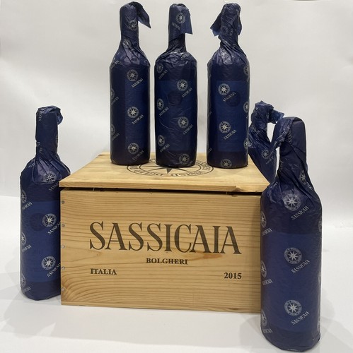 Sassicaia 2015 cassa 6 - sassicaia,