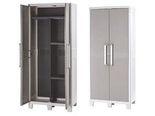 ARMADIO PORTASCOPE IN RESINA URBAN XL TORTORA CM.78X49XH182