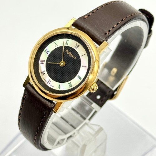 Burberry wristwatch shell dial - burberry,