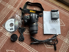 Nikon D3000 fotocamera reflex