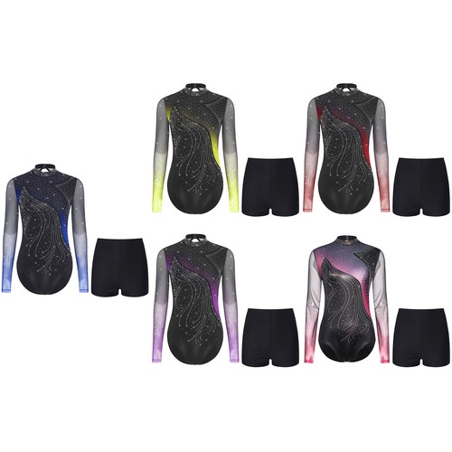 Body donna scintillante - , manica