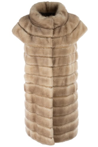 Cappotto pelliccia visone rosa - pelliccia,