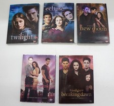 TWILIGHT Serie Completa n. 5 Custodie con Slipcase n. 6 DVD in Italiano Versi...