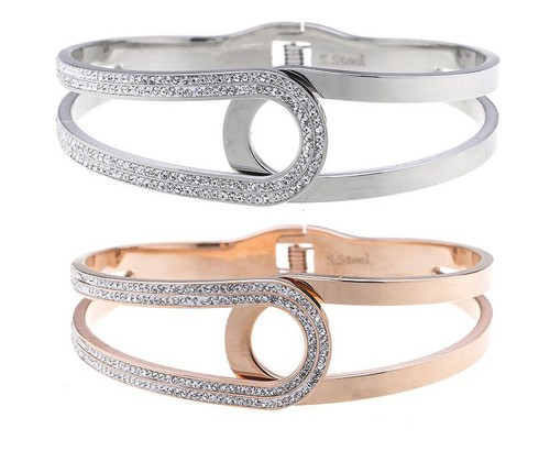 Bracciale acciaio inox donna - inox,