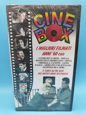 Cine box cantanti vhs gaber - vhs,