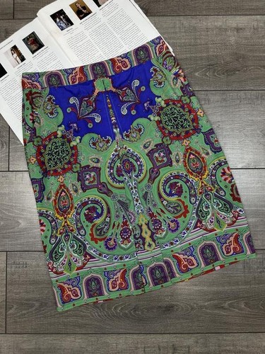 Women etro skirt green viscose - skirt,