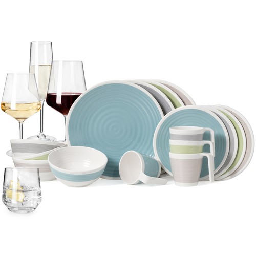 Set piatti pezzi a - piatti,
