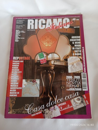 Rivista ricamo italiano - rivista,