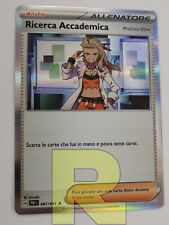 Ricerca Accademica Prof.ssa