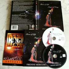 FREDDIE MERCURY (QUEEN) LOVER OF LIFE SINGER OF SONGS SPECIAL 2DVD 2006 EU NO CD