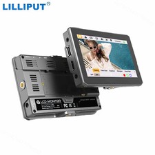LILLIPUT T5 5 pollici monitor di campo DSLR su fotocamera forma d'onda 3D LUT HDR touch screen 
