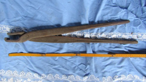 Antica pinza fabbro - antica, fucina