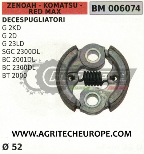 Frizione decespugliatore - frizione,