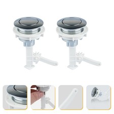  2pcs Bottoni WC dell'acqua Acqua Pulsanti del serbatoio del serbatoio della