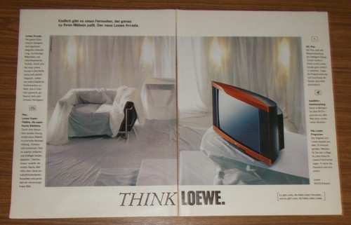 Rara pubblicità vintage loewe - pubblicità,