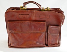 THE BRIDGE Borsa business classica in pelle RESTAURATA dalla casa - CM 28x40x15