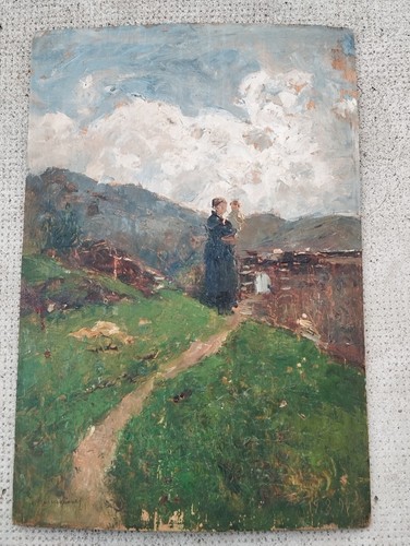 Giuseppe buscaglione huile - buscaglione, sur