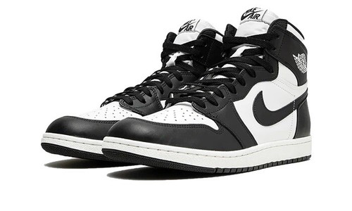 Jordan black and white - and,