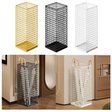 Porte-parapluie en métal, organiseur de parapluies pour entrée d'hôtel