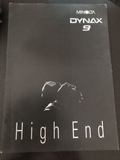 Depliant Brochure Minolta Dynax 9 Tedesco