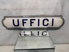 Insegna Smaltata Uffici