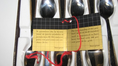 Cucchiaini acciaio 18 10 - in, 18/10