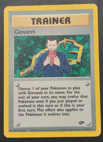 Pokemon giovanni 104 132 - giovanni, 104/132