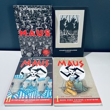 Maus I & II Set Completo Grafica 3 Copertine Copertine EDIZIONE FRANCESE 9782081494817