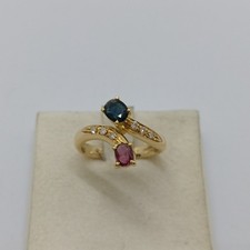 ANELLO DONNA ORO 18KT CON