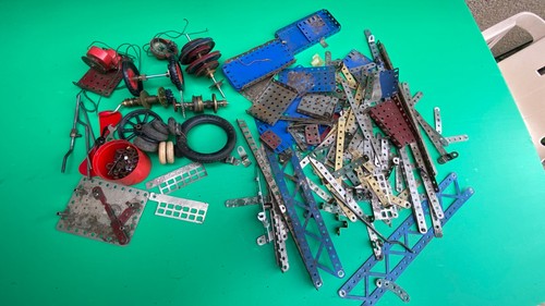 Ancien lot pièces - ancien, meccano