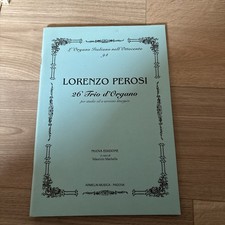 Perosi 26 Trio D’organo