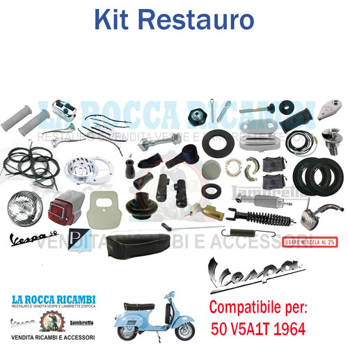 Kit restauro vespa - restauro, v5a1t