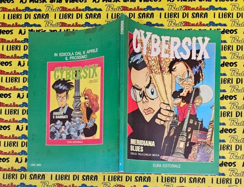 Fumetto comics cybersix - fumetto,