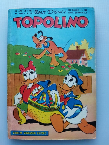 Topolino libretto 160 1957 - libretto,