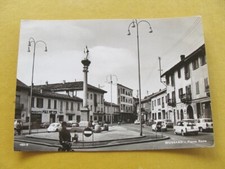 (FG.J15) GIUSSANO - PIAZZA ROMA animata, auto fiat (vg 1963, ed. Boffi Albino)