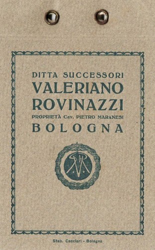 Ditta rovinazzi bologna - v.,