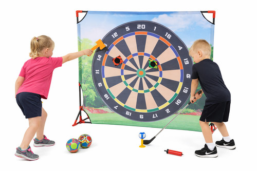 Gioco bersaglio adesivo per