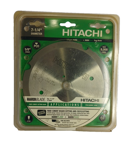 Hitachi hardiblade pcd - hardiblade, 7-1/4"