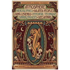 Poster concerto atmosphere red - poster,