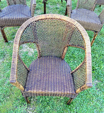 4 SEDIE POLTRONCINE POLTRONE